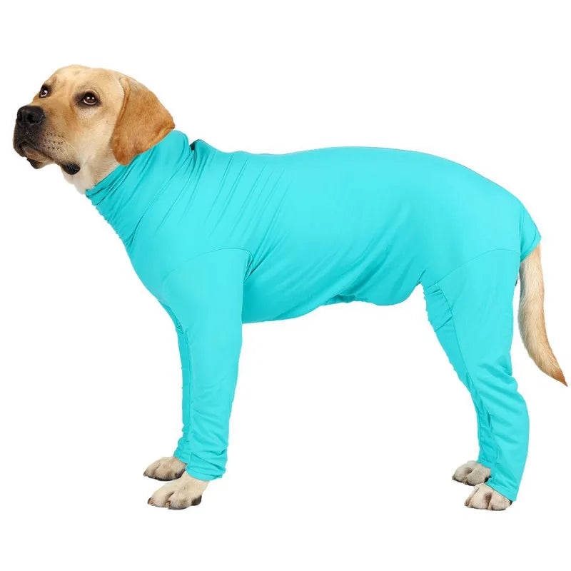 Long-Sleeved One-piece Pet Pajamas, Post-Surgery Recovery Shirt, Dog Anxiety Relief