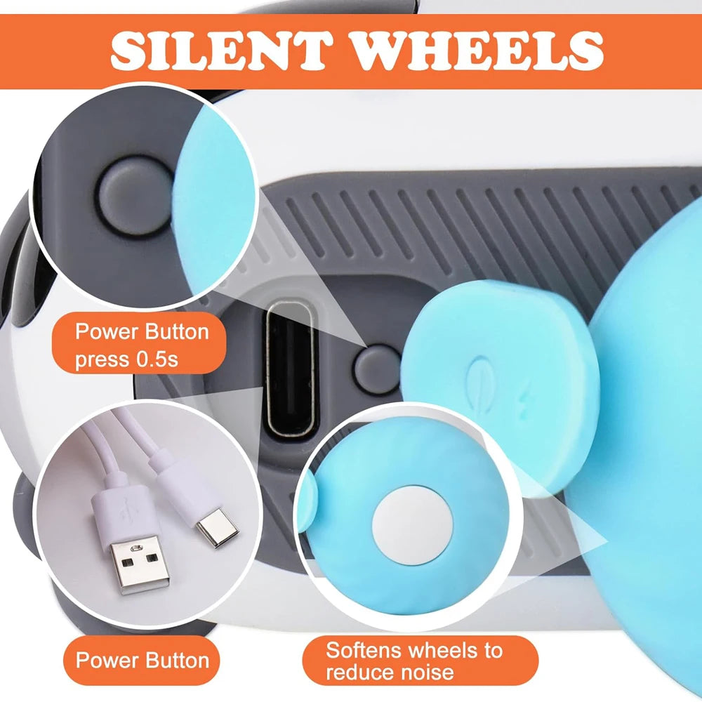 Automatic Moving Remote Controlled Toy Car for Cats Dogs