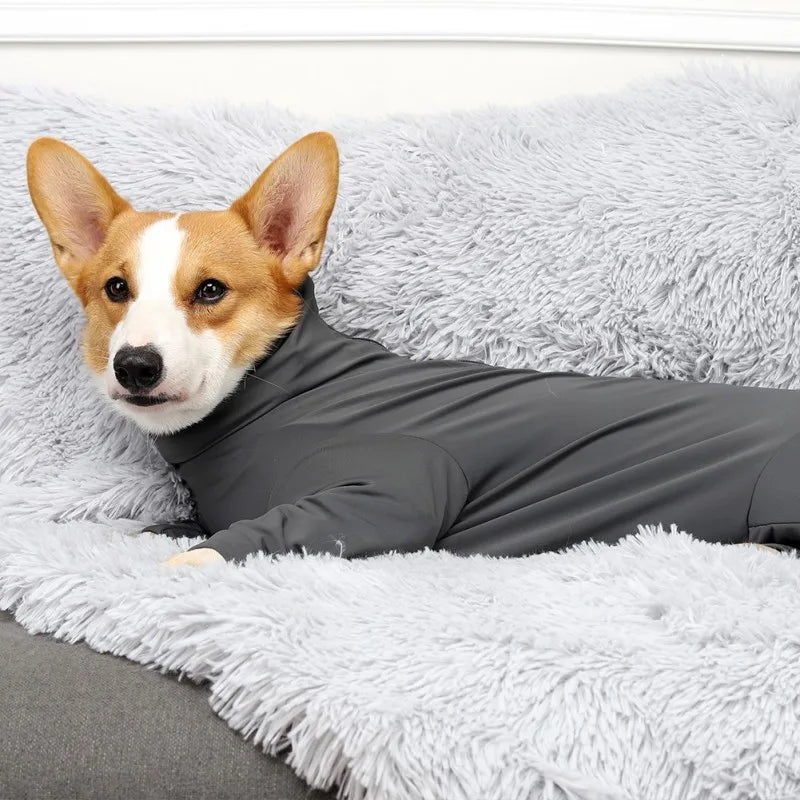 Long-Sleeved One-piece Pet Pajamas, Post-Surgery Recovery Shirt, Dog Anxiety Relief