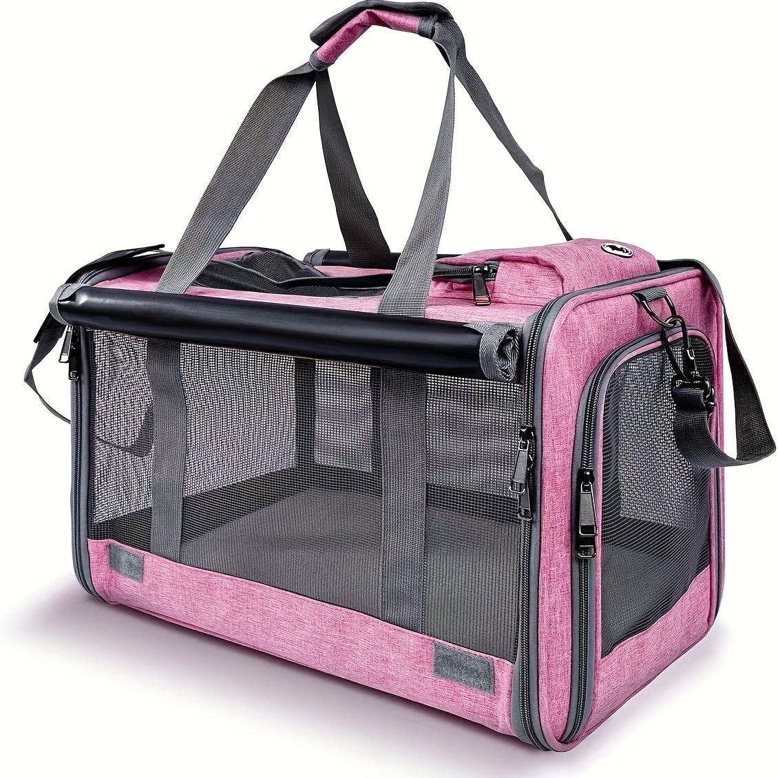 [Airline Approved Pet Carrier] Airline Approved, Comfortable, Durable Large Cat Carriers, Dog Soft Sided Carriers | Portable Travel Carrier, Collapsible, Easy to Carry, Multiple Colors, Pet Privacy Protection, Breathable