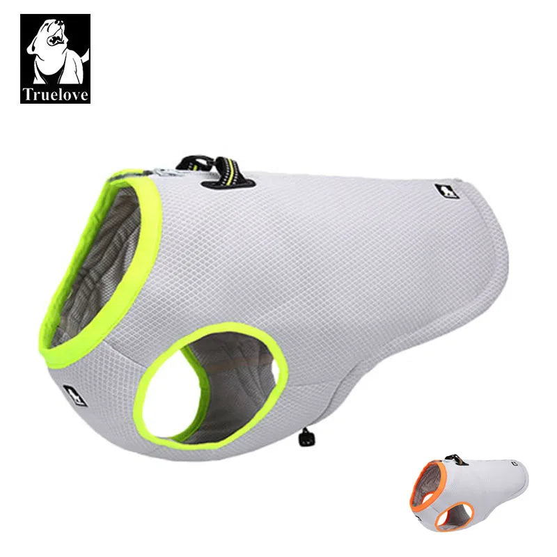 Truelove Summer Dog Cooling Vest Adjustable Pet Mesh Reflective Harness for All Breeds