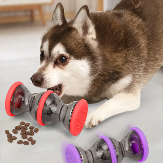 Pet Leaky Food Toy Dog Rolling Chew Puzzle Training Toy ABS Wear Resistant