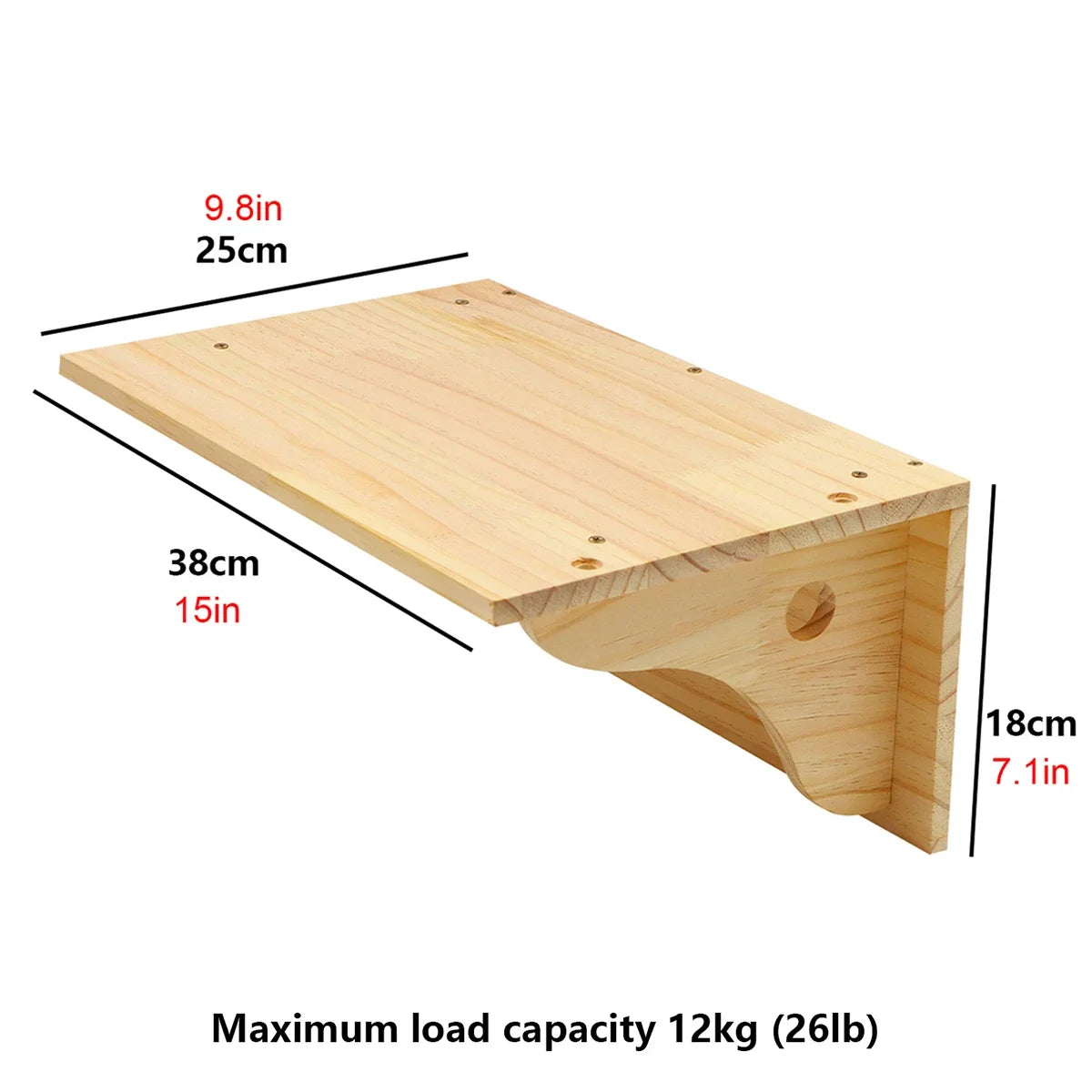 Wall-Mounted Cat Climbing Cat Trees Tower and Scratching Post Cats Hammock Jumping Platform with Pedals Wall Wooden Furniture