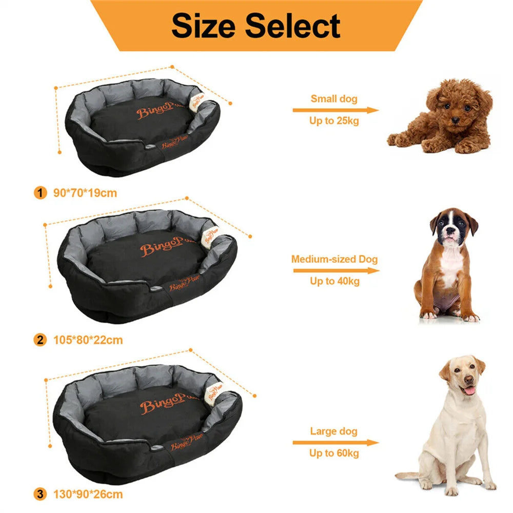 Waterproof XXL XL L Orthopedic Dog Bed Pet Mat, Washable,