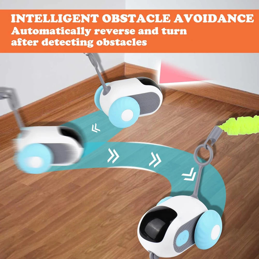 Automatic Moving Remote Controlled Toy Car for Cats Dogs