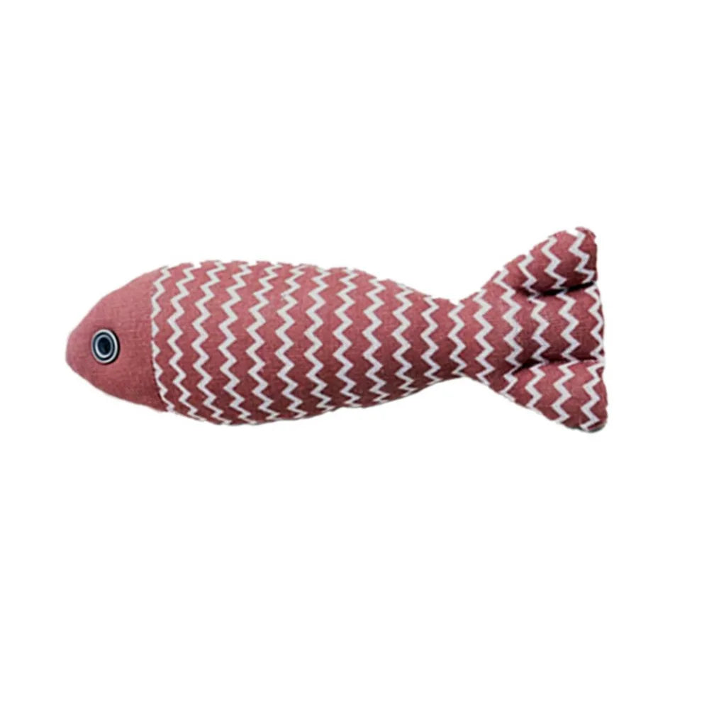 A Must Buy Cat Owners Pet Mint Fish Toy, Suitable For Cats All Agesmade Of Bite - Resistant Material, It Can Relieve Cats'