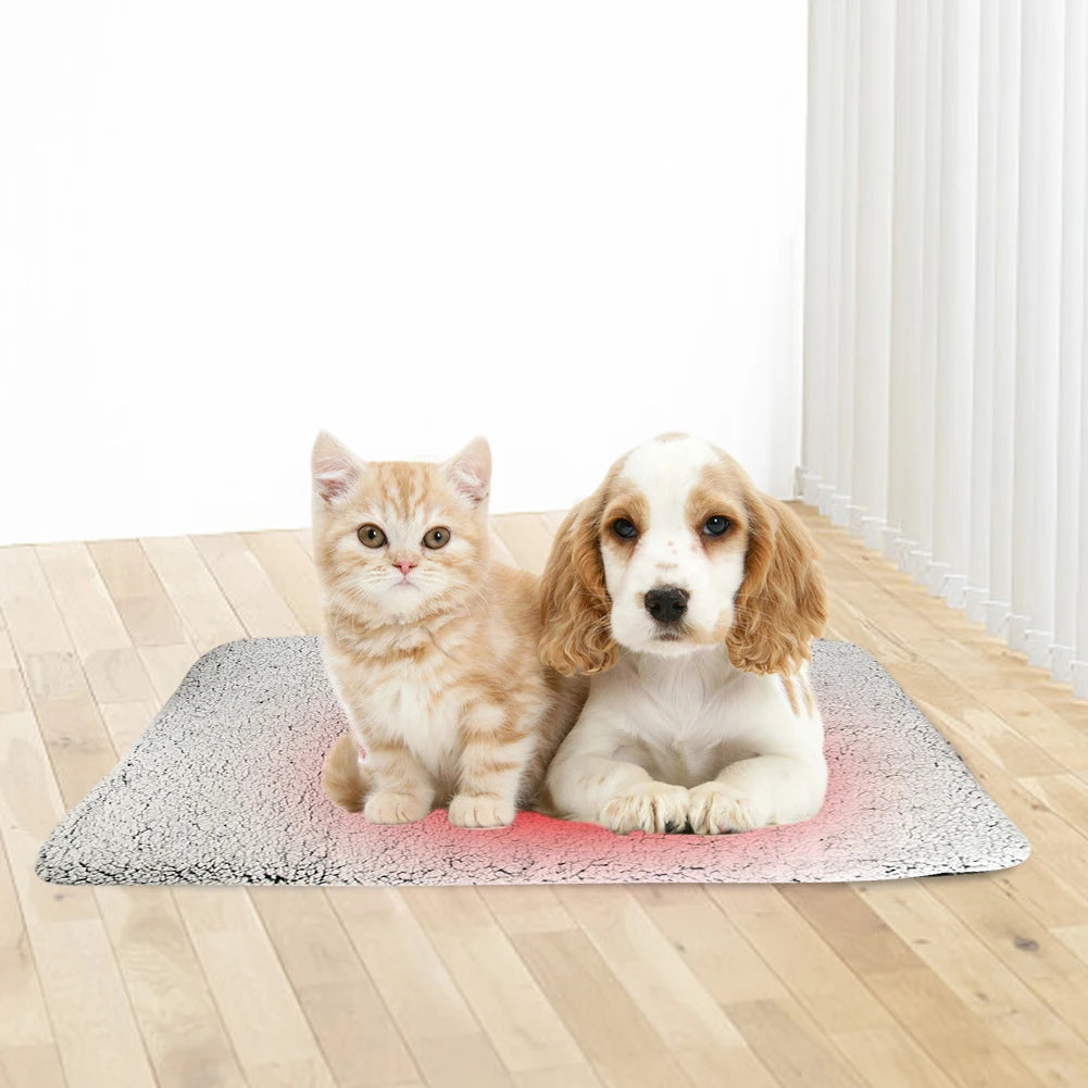 Self-Warming Cat Bed Pad Self-Heating