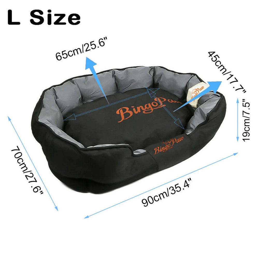 Waterproof XXL XL L Orthopedic Dog Bed Pet Mat, Washable,