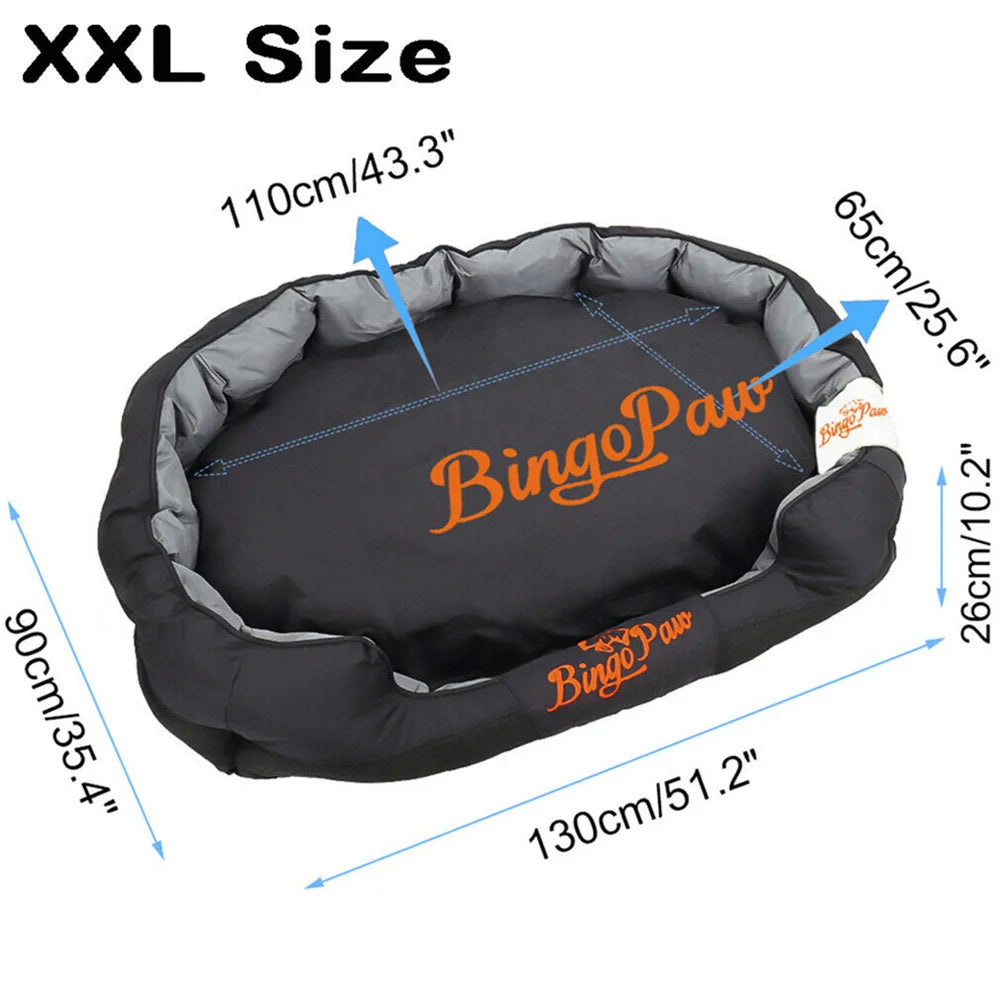 Waterproof XXL XL L Orthopedic Dog Bed Pet Mat, Washable,