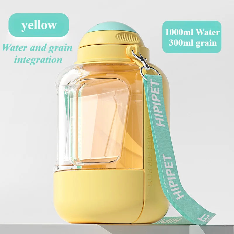 Large Capacity Water and Food Integrated Pet Supplies for Cats and Dogs