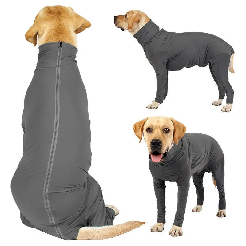 Long-Sleeved One-piece Pet Pajamas, Post-Surgery Recovery Shirt, Dog Anxiety Relief