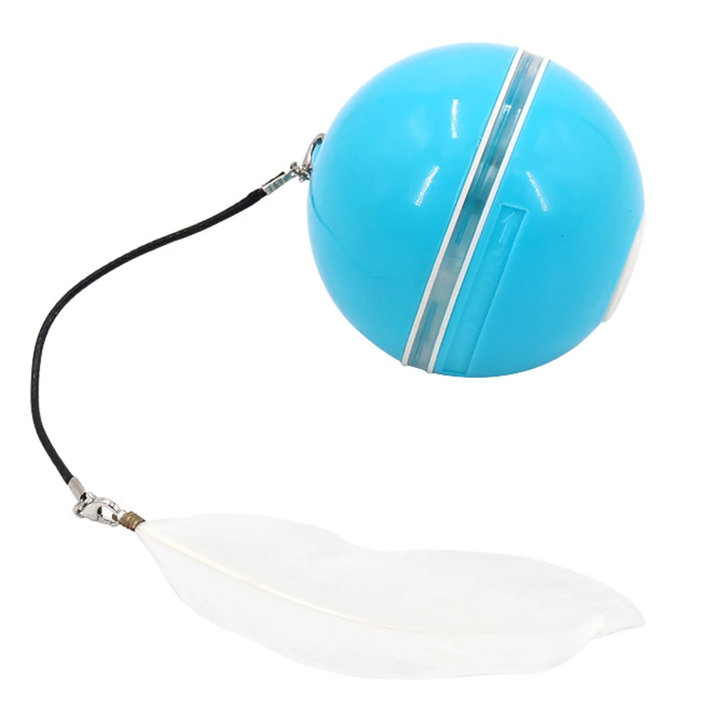 Automatic Smart Moving Cat Toy Rolling Ball Interactive LED Light Indoor Play for Cats