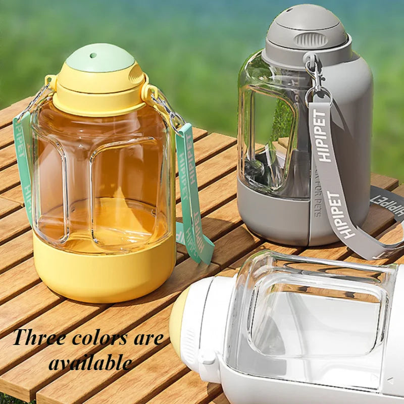 Large Capacity Water and Food Integrated Pet Supplies for Cats and Dogs