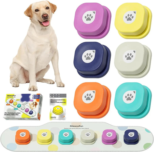Dog Buttons Training for Communication,  comes with Training Manual.
