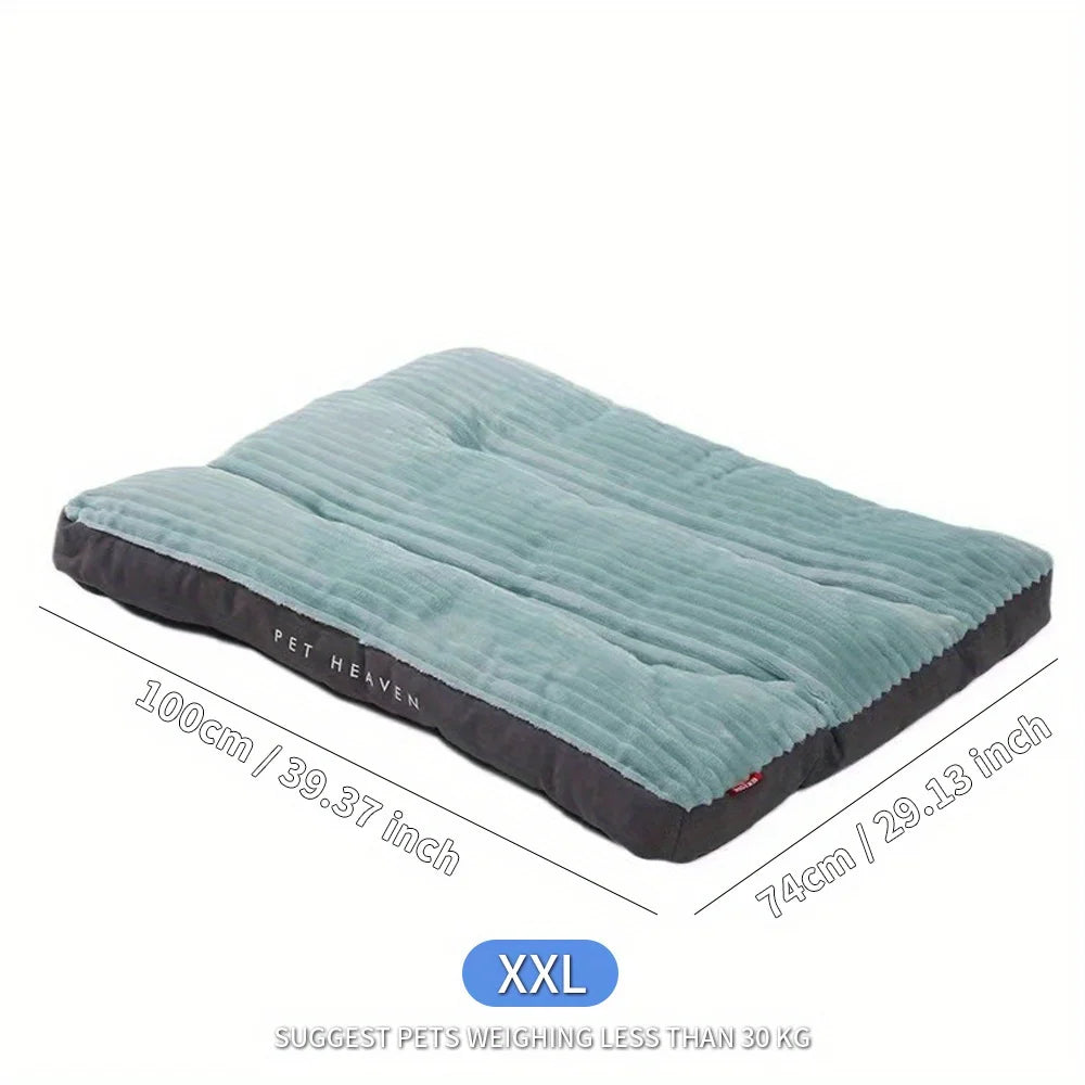 1pc XXL Pet Sleeping Nest Soft Dog Mat Removable and Washable Dog Beds, Deep Sleep Dog Cushion Mat Four Seasons Universal Kennel