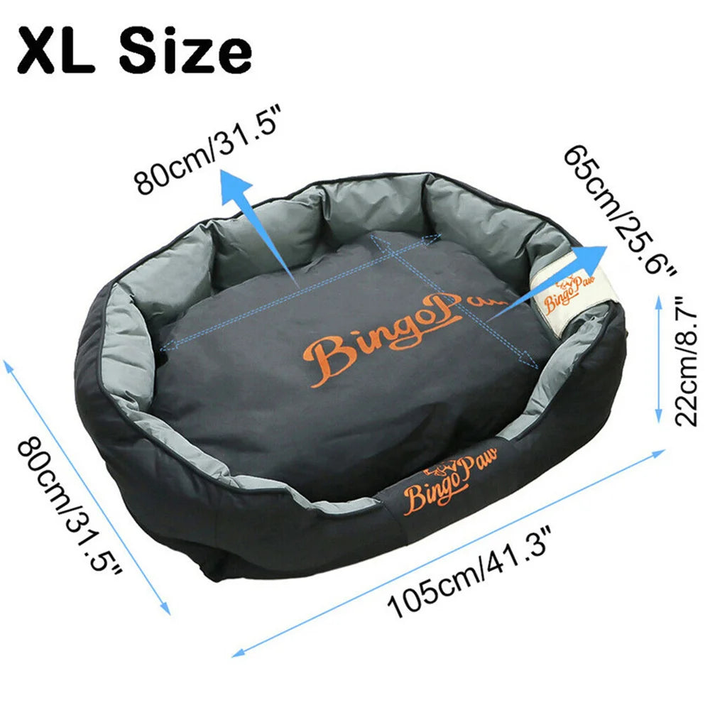 Waterproof XXL XL L Orthopedic Dog Bed Pet Mat, Washable,